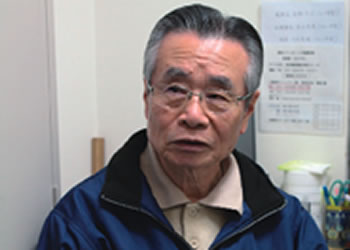 「大きな声であいさつ」「ごみ置き場の整理整頓」「巡回厳守」の三つを大切に仕事に取り組んでいます